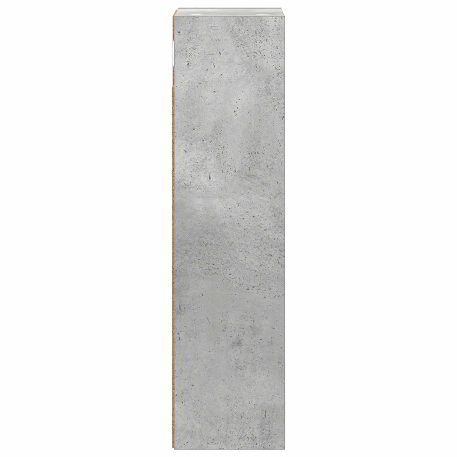 Badezimmer-Wandschrank mit Regal Betongrau 20 x 16 x 62,5 cm
