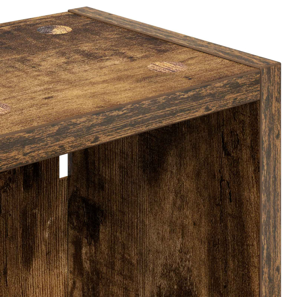Badezimmer-Wandschrank Geräucherte Eiche 20 x 16 x 62,5 cm