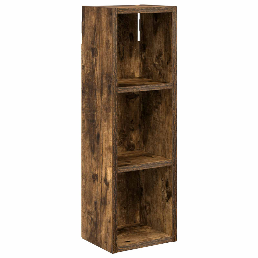 Badezimmer-Wandschrank Geräucherte Eiche 20 x 16 x 62,5 cm