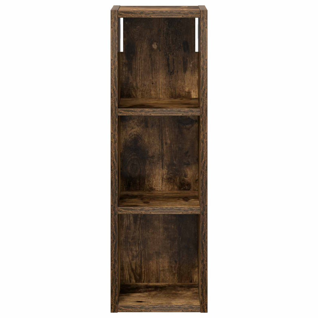 Badezimmer-Wandschrank Geräucherte Eiche 20 x 16 x 62,5 cm