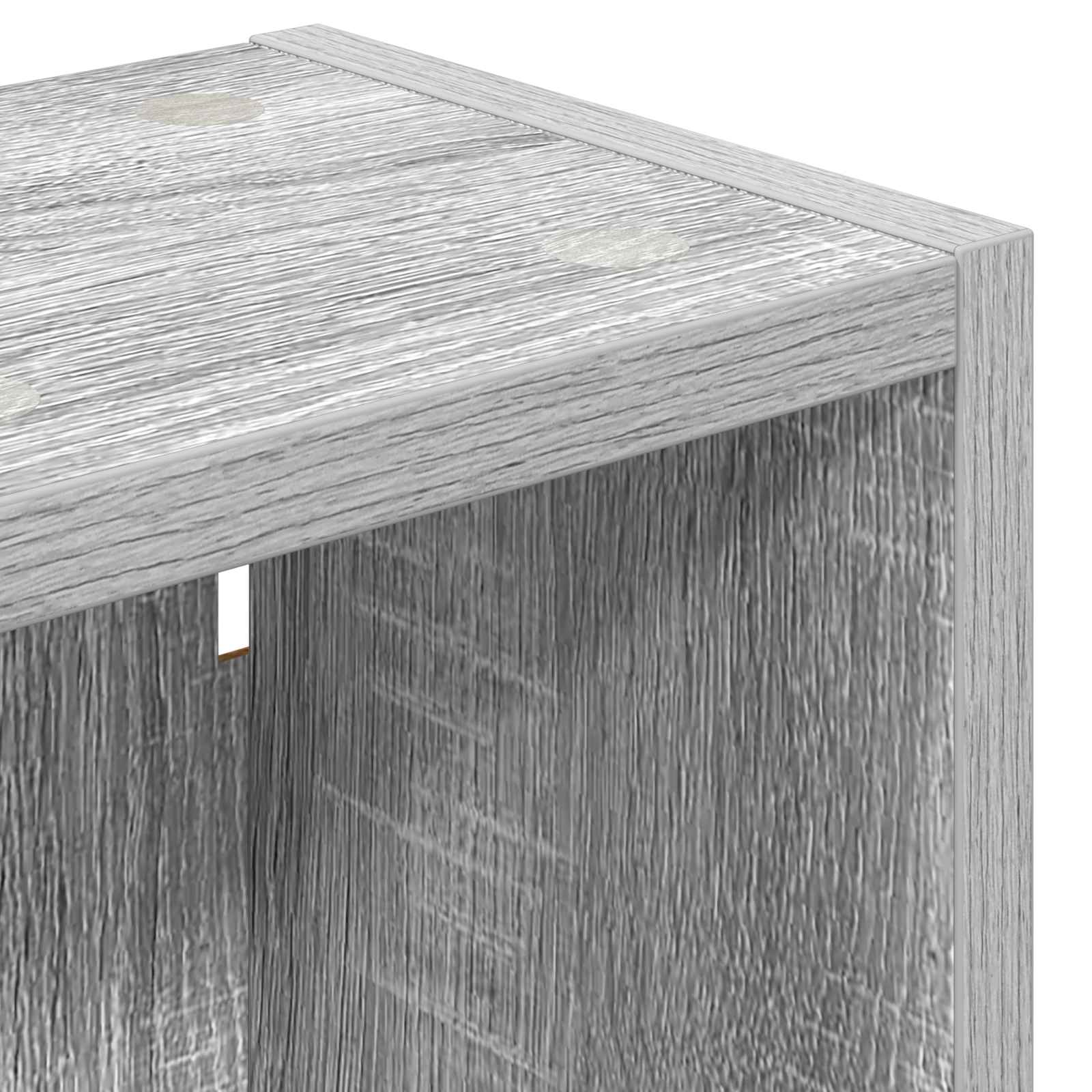 Badezimmer-Wandschrank Graues Sonoma 20 x 16 x 62,5 cm