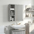 Badezimmer-Wandschrank Graues Sonoma 20 x 16 x 62,5 cm