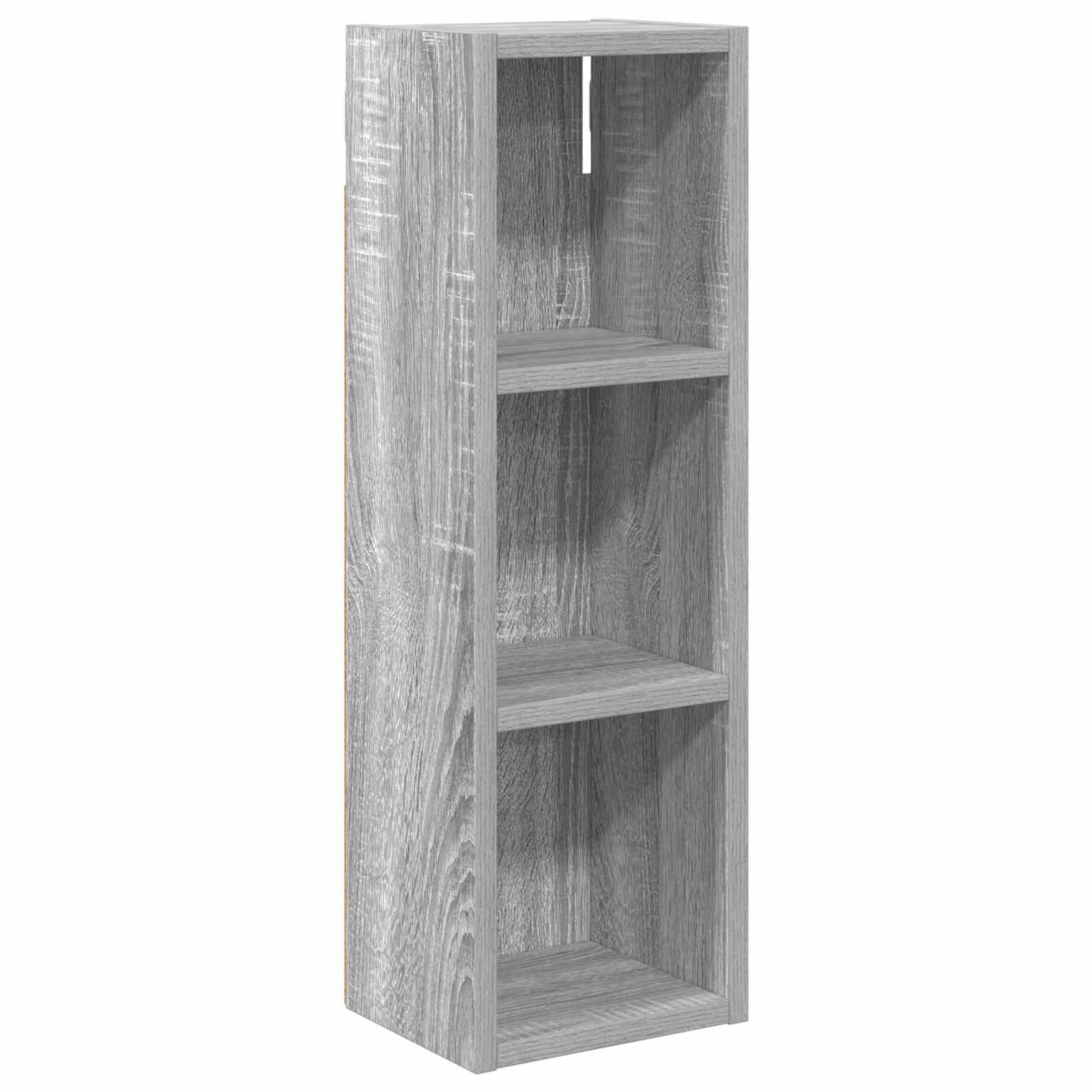 Badezimmer-Wandschrank Graues Sonoma 20 x 16 x 62,5 cm