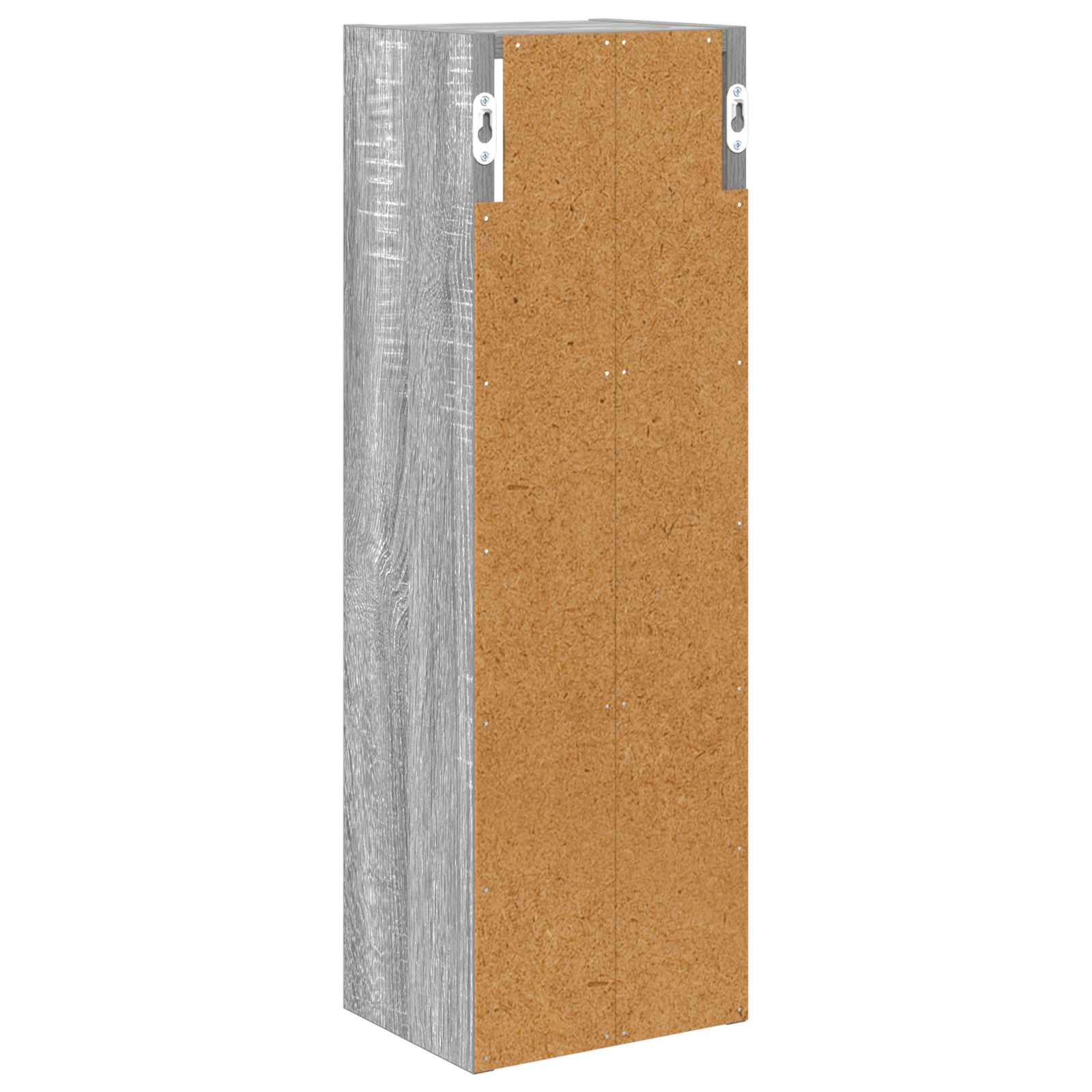 Badezimmer-Wandschrank Graues Sonoma 20 x 16 x 62,5 cm