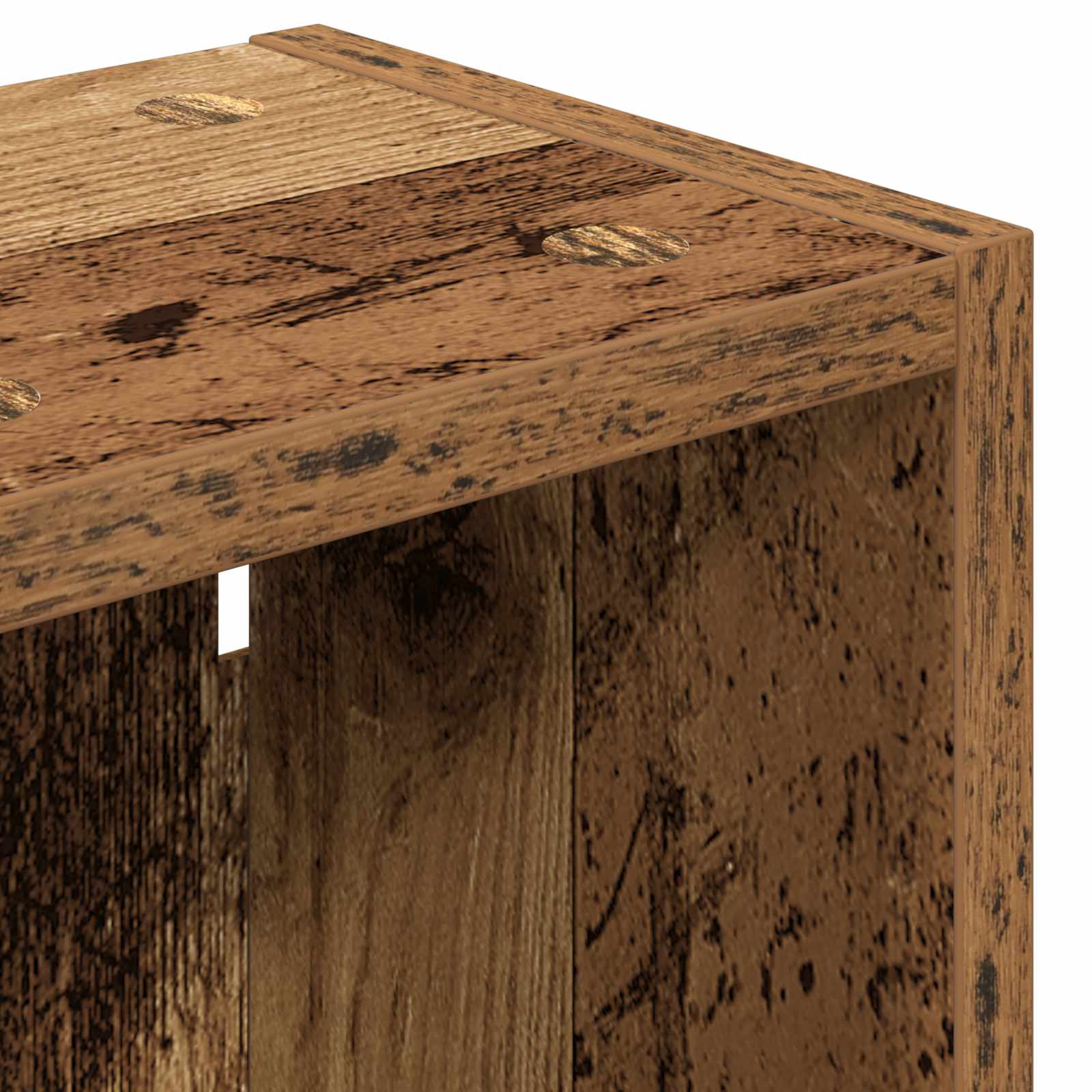 Badezimmer-Wandschrank Altholz 20 x 16 x 62,5 cm Holzwerkstoff