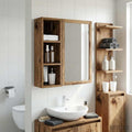 Badezimmer-Wandschrank Altholz 20 x 16 x 62,5 cm Holzwerkstoff
