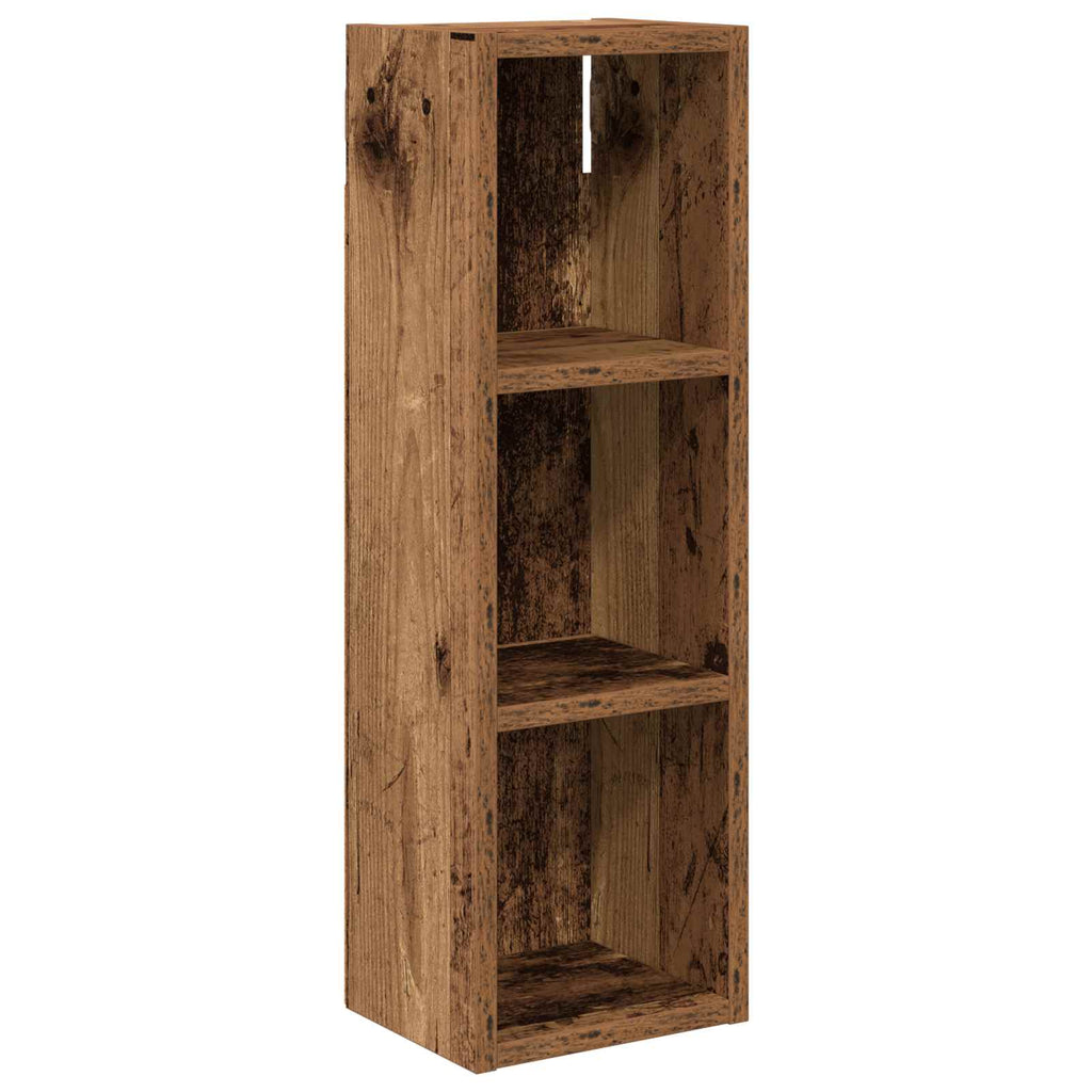 Badezimmer-Wandschrank Altholz 20 x 16 x 62,5 cm Holzwerkstoff