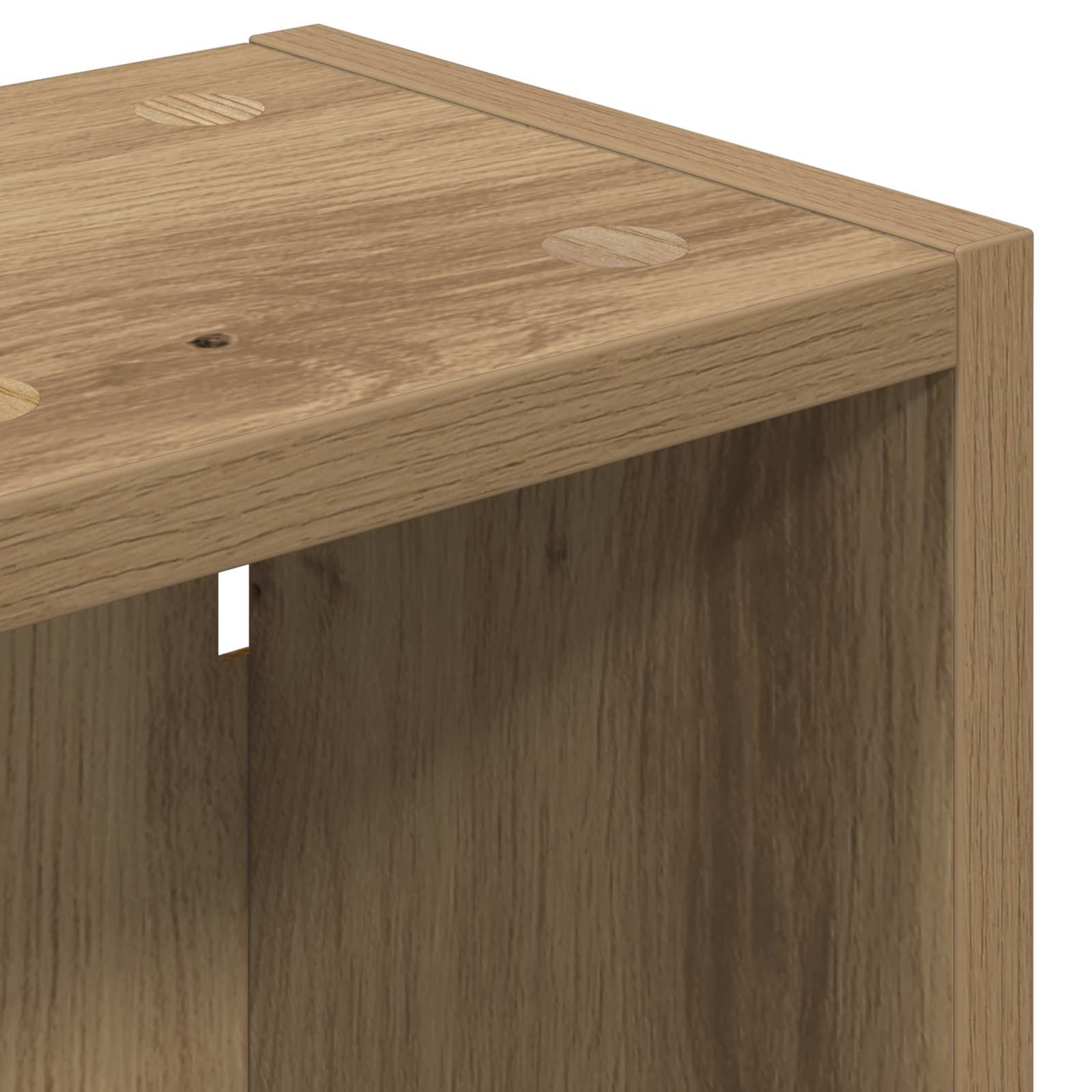 Badezimmer-Wandschrank Kunsthandwerk Eiche 20 x 16 x 62,5 cm