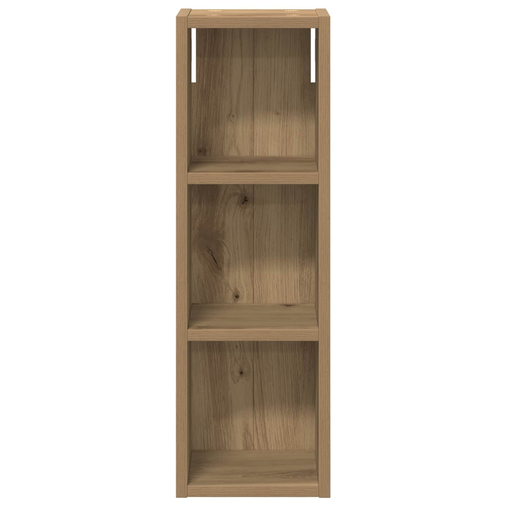 Badezimmer-Wandschrank Kunsthandwerk Eiche 20 x 16 x 62,5 cm