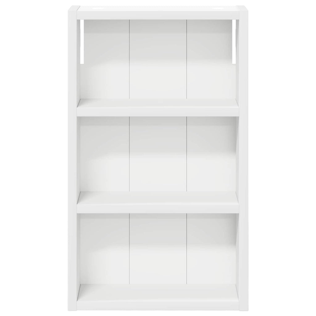 Badezimmer-Wandschrank Weiß 30 x 10 x 50 cm Holzwerkstoff