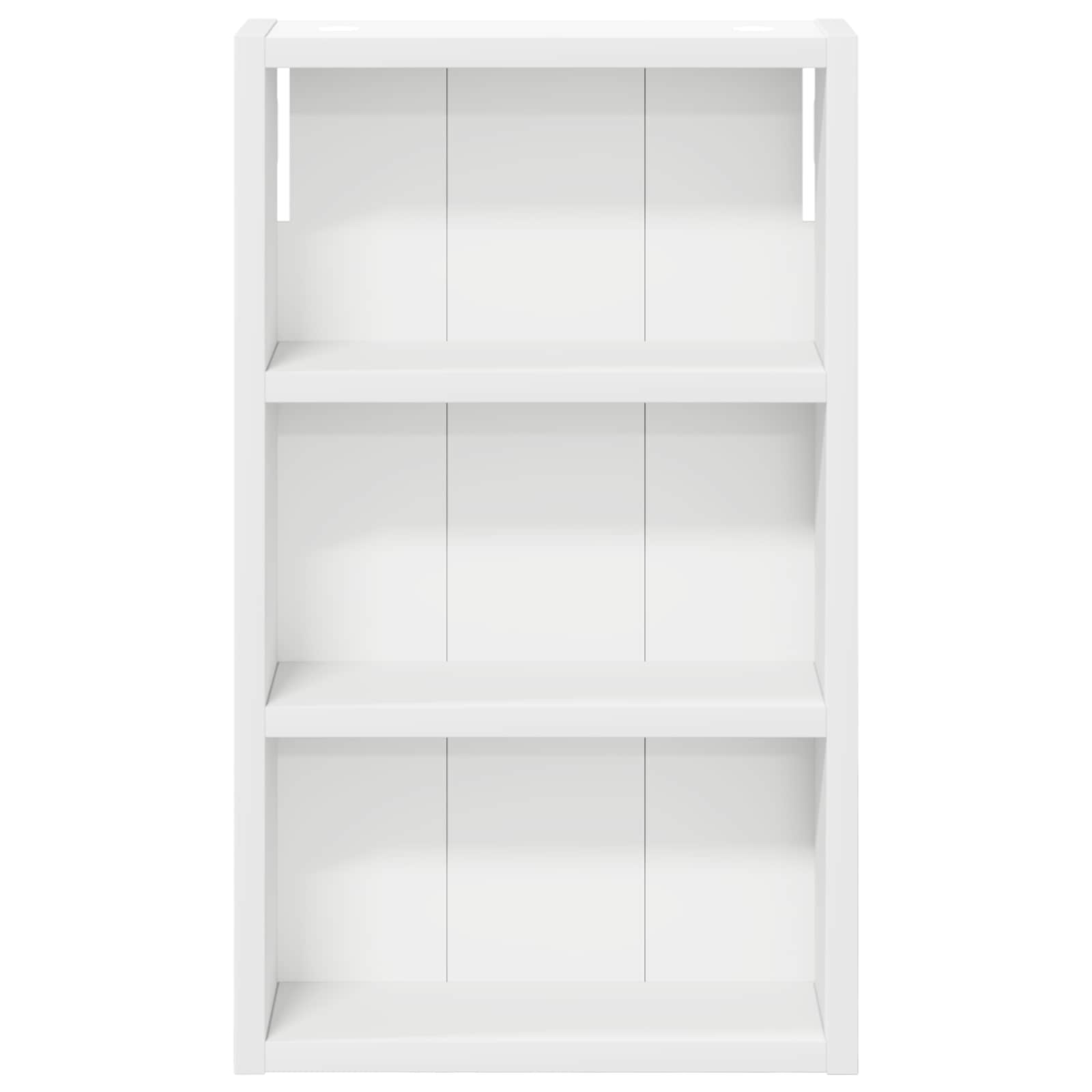 Badezimmer-Wandschrank Weiß 30 x 10 x 50 cm Holzwerkstoff