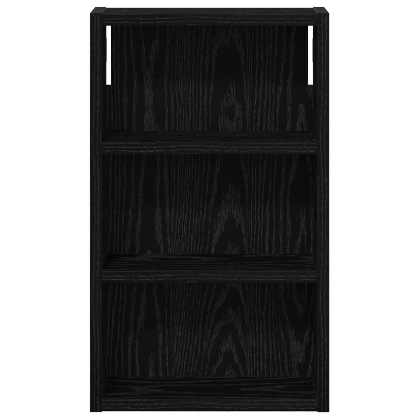 Badezimmer-Wandschrank mit Regal Schwarze Eiche 30 x 10 x 50 cm