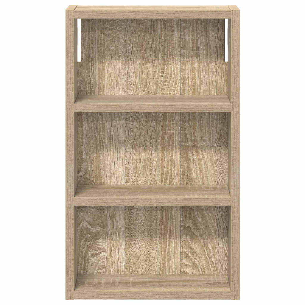 Badezimmer-Wandschrank mit Regal Sonoma-Eiche 30 x 10 x 50 cm