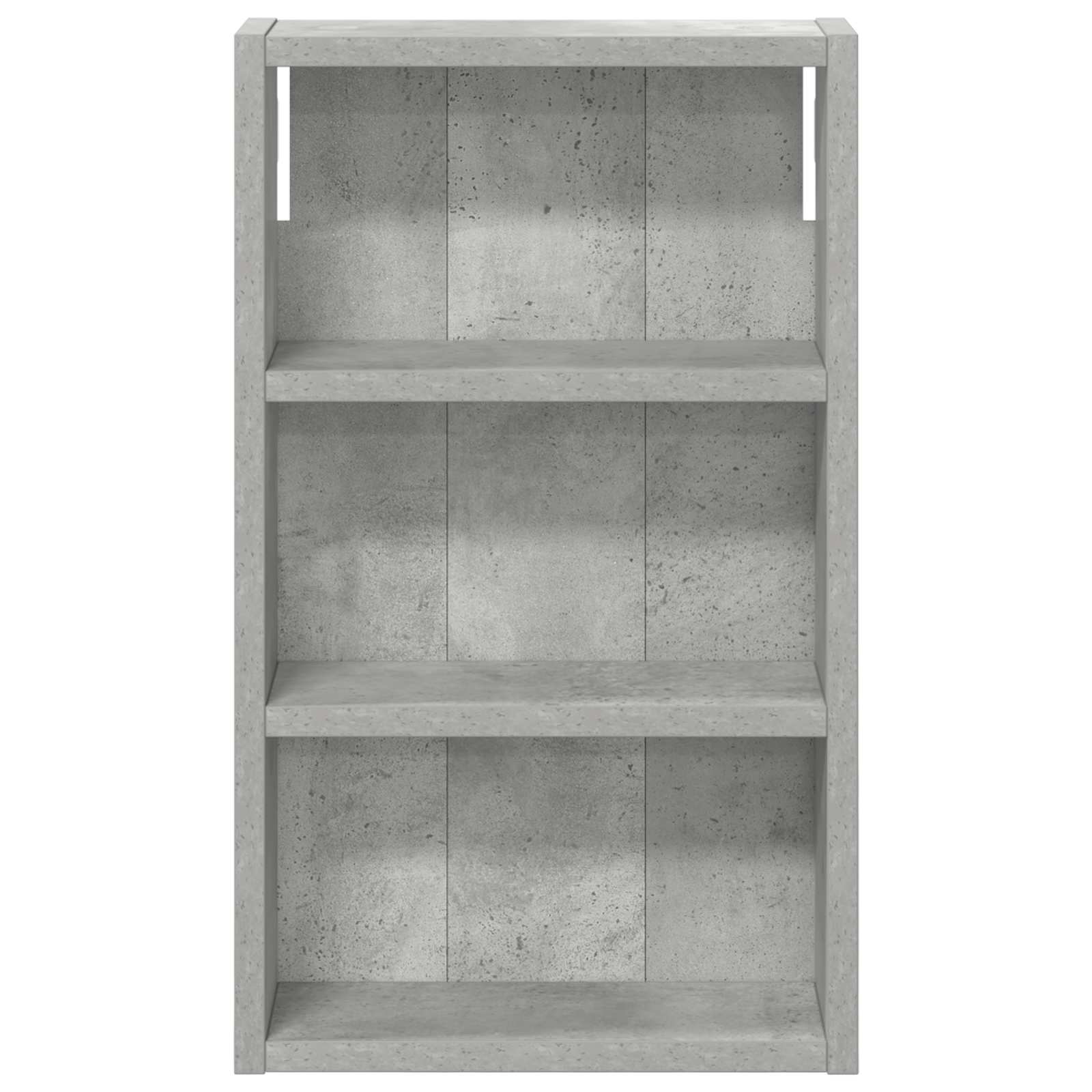 Badezimmer-Wandschrank Betongrau 30 x 10 x 50 cm Holzwerkstoff