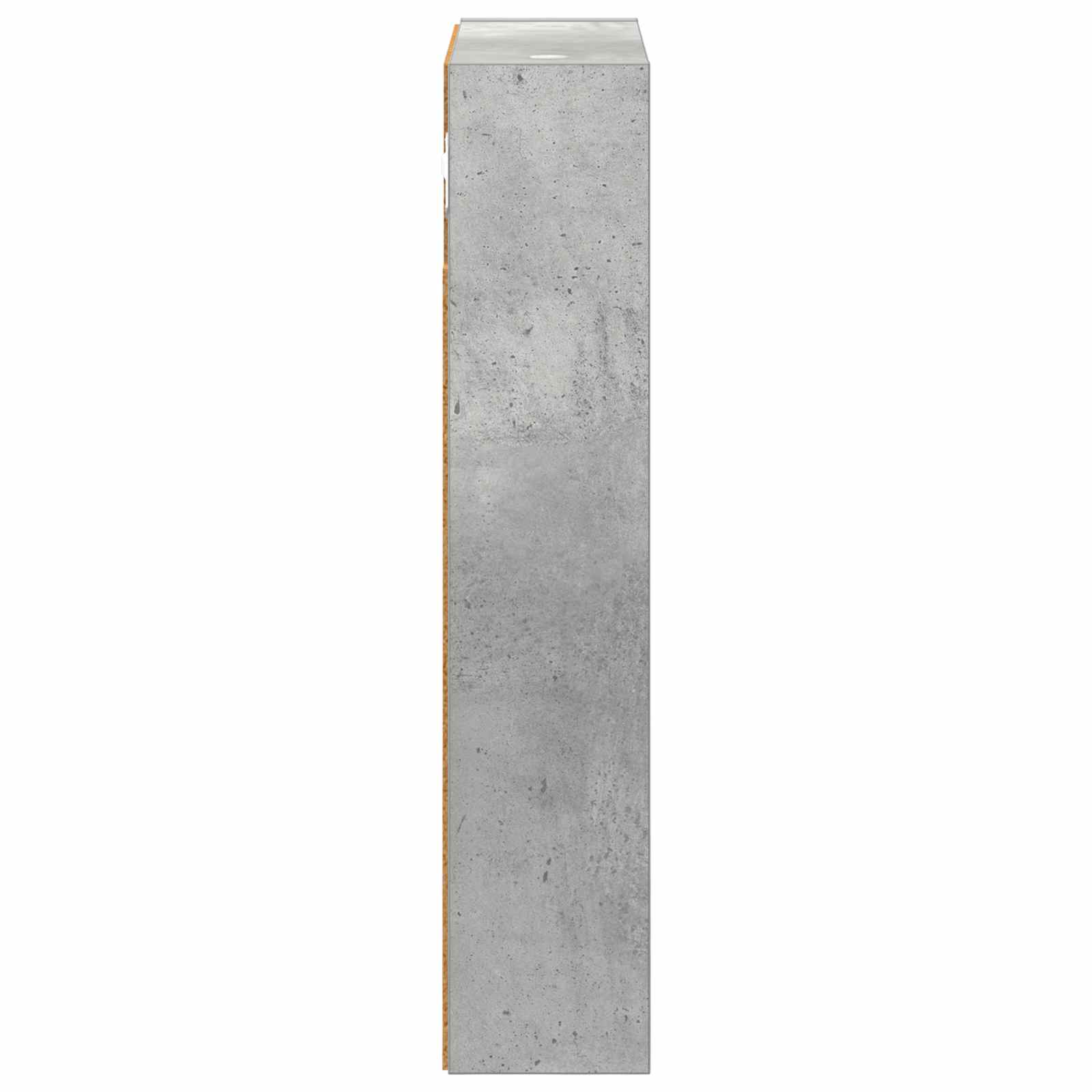 Badezimmer-Wandschrank Betongrau 30 x 10 x 50 cm Holzwerkstoff