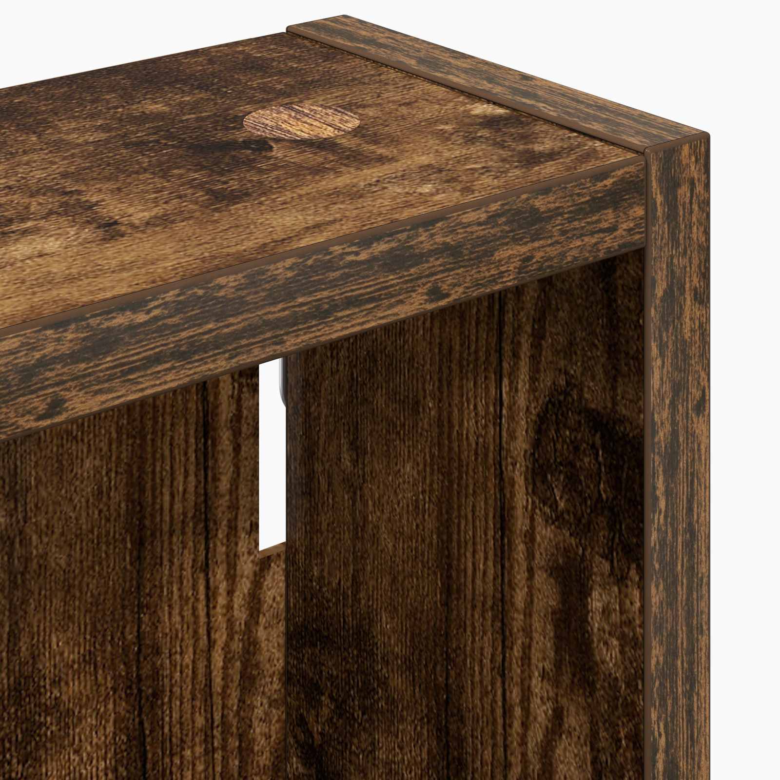 Badezimmer-Wandschrank Geräucherte Eiche 30 x 10 x 50 cm