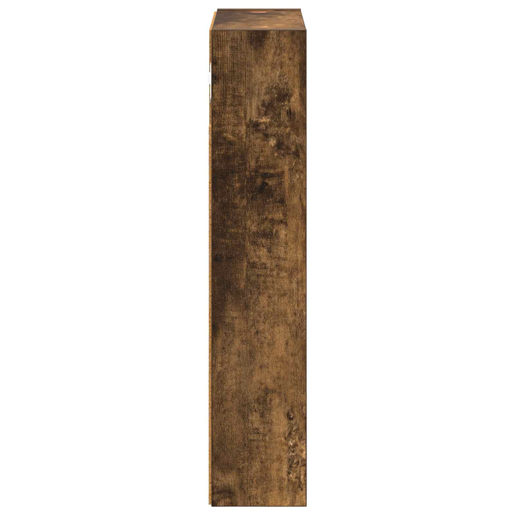 Badezimmer-Wandschrank Geräucherte Eiche 30 x 10 x 50 cm