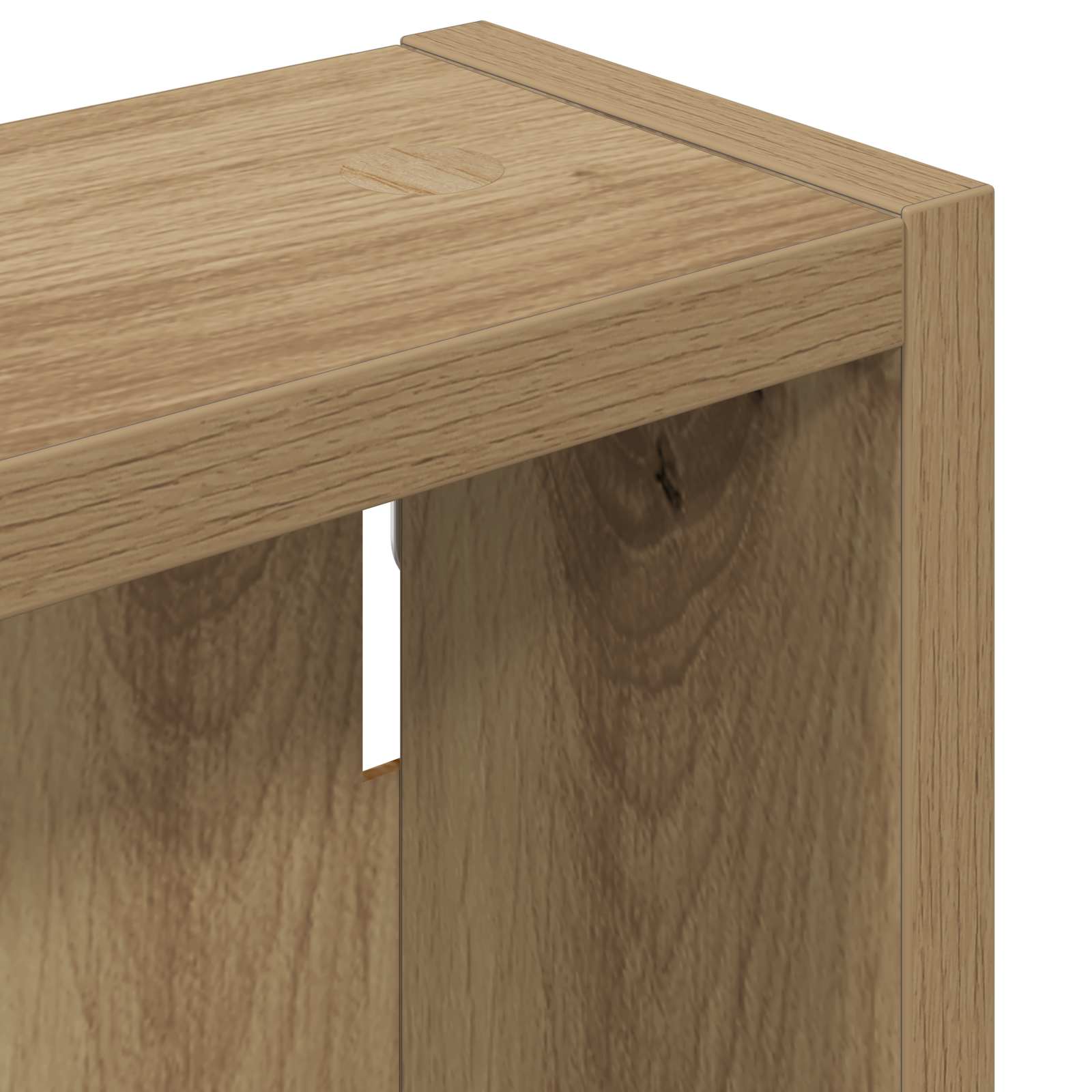 Badezimmer-Wandschrank Kunsthandwerk Eiche 30 x 10 x 50 cm