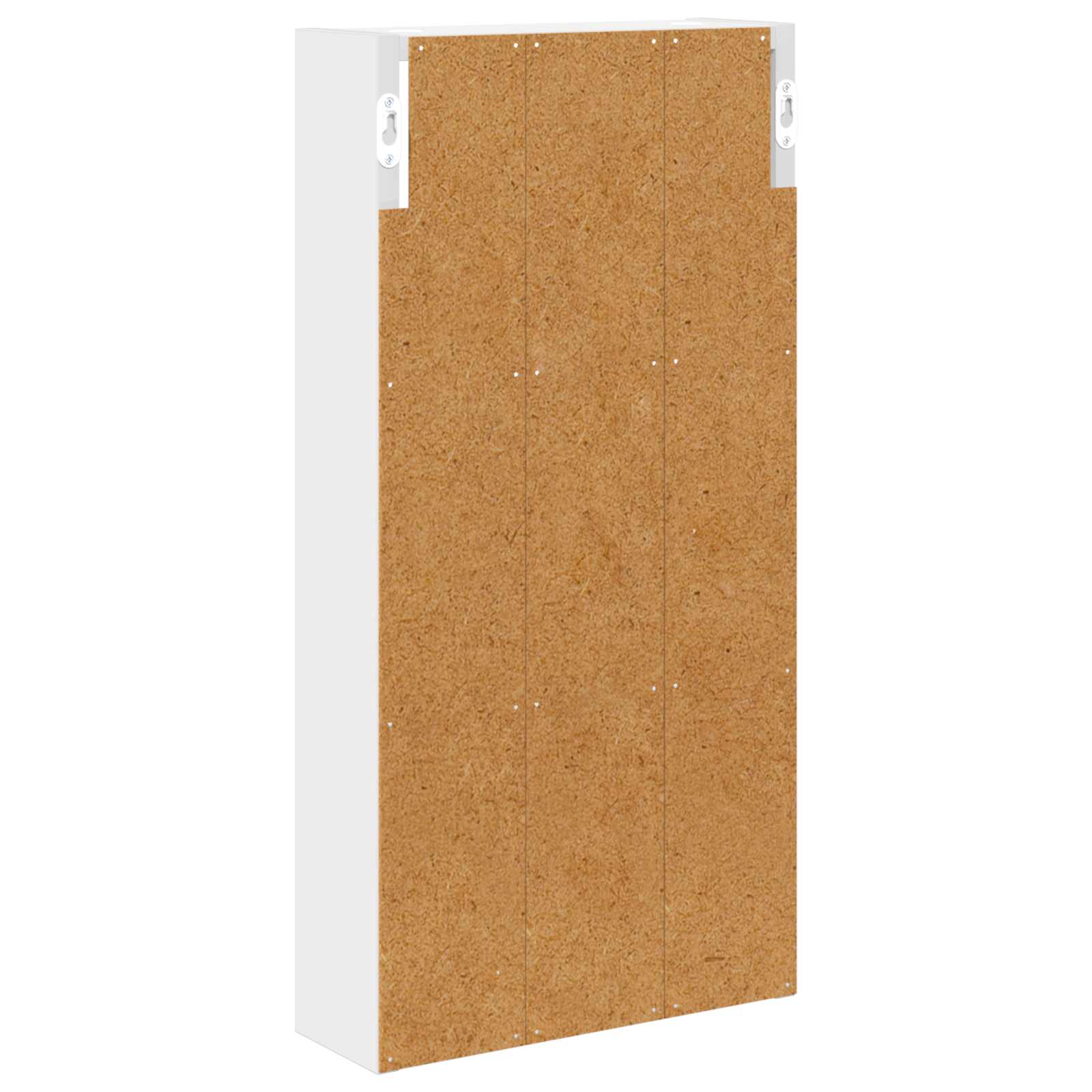 Badezimmer-Wandschrank Weiß 30 x 10 x 60,5 cm Holzwerkstoff