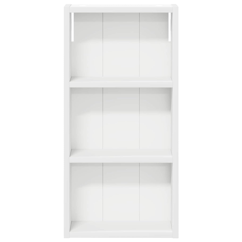 Badezimmer-Wandschrank Weiß 30 x 10 x 60,5 cm Holzwerkstoff