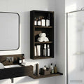 Badezimmer-Wandschrank Schwarze Eiche 30 x 10 x 60,5 cm