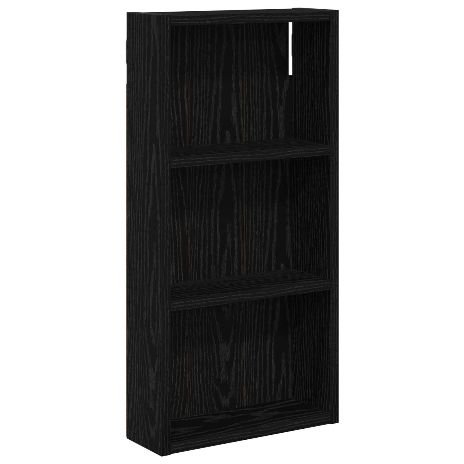 Badezimmer-Wandschrank Schwarze Eiche 30 x 10 x 60,5 cm