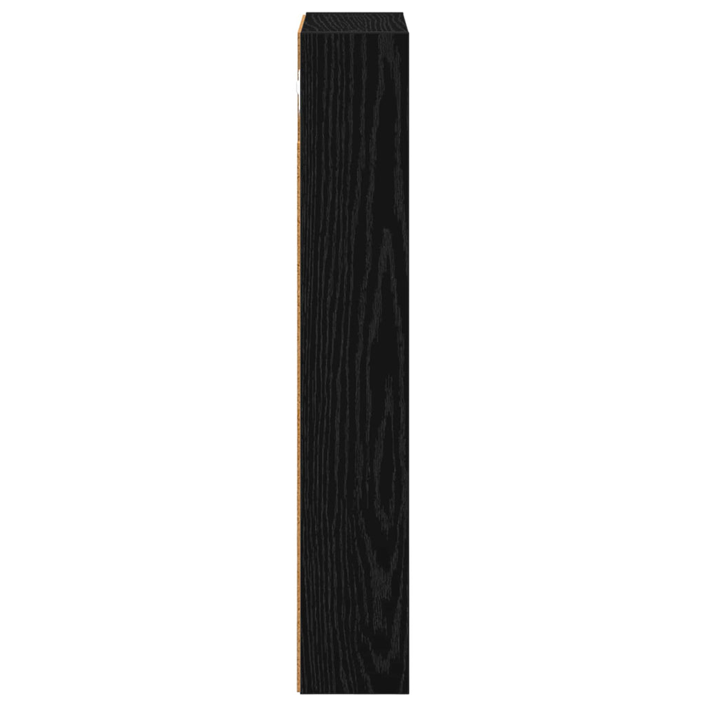 Badezimmer-Wandschrank Schwarze Eiche 30 x 10 x 60,5 cm