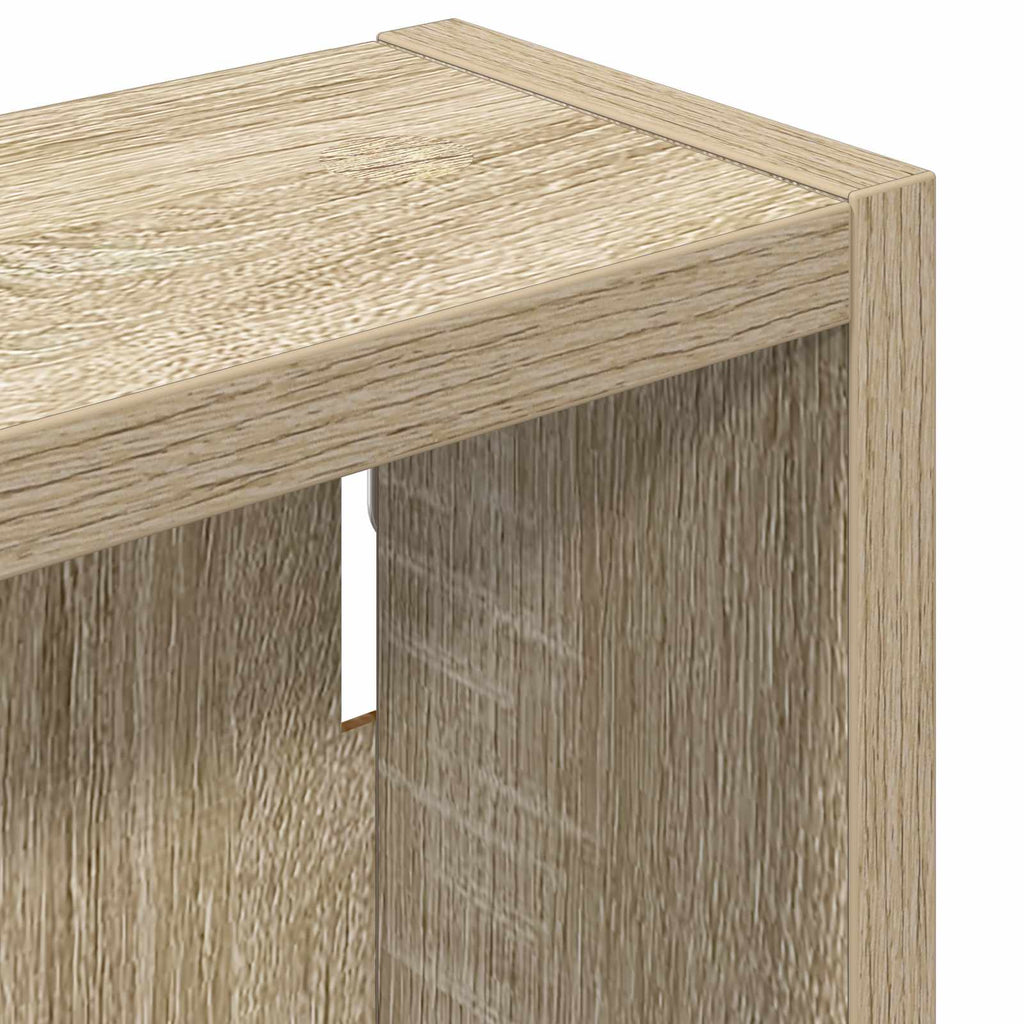 Badezimmer-Wandschrank mit Regal Sonoma-Eiche 30 x 10 x 60,5 cm