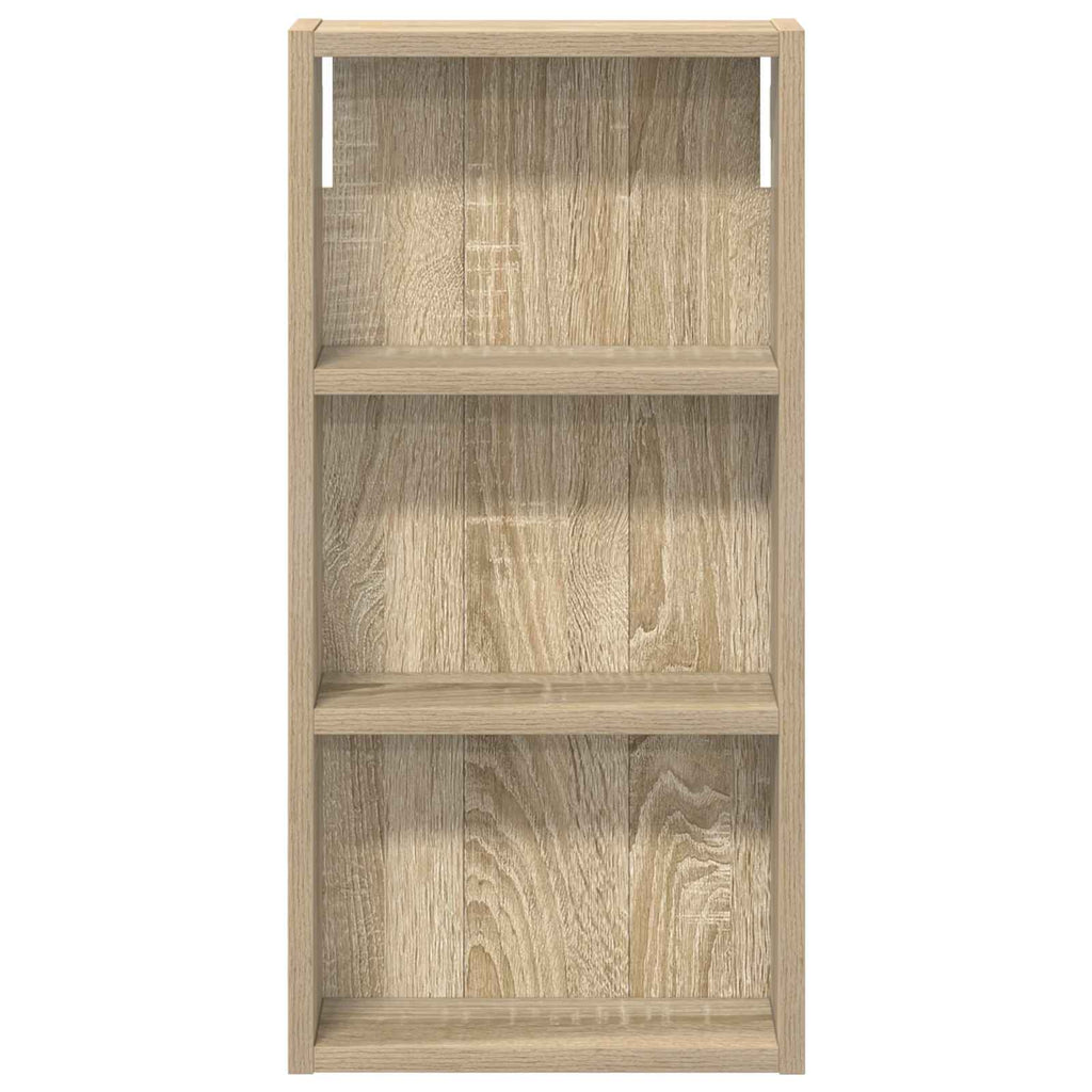 Badezimmer-Wandschrank mit Regal Sonoma-Eiche 30 x 10 x 60,5 cm