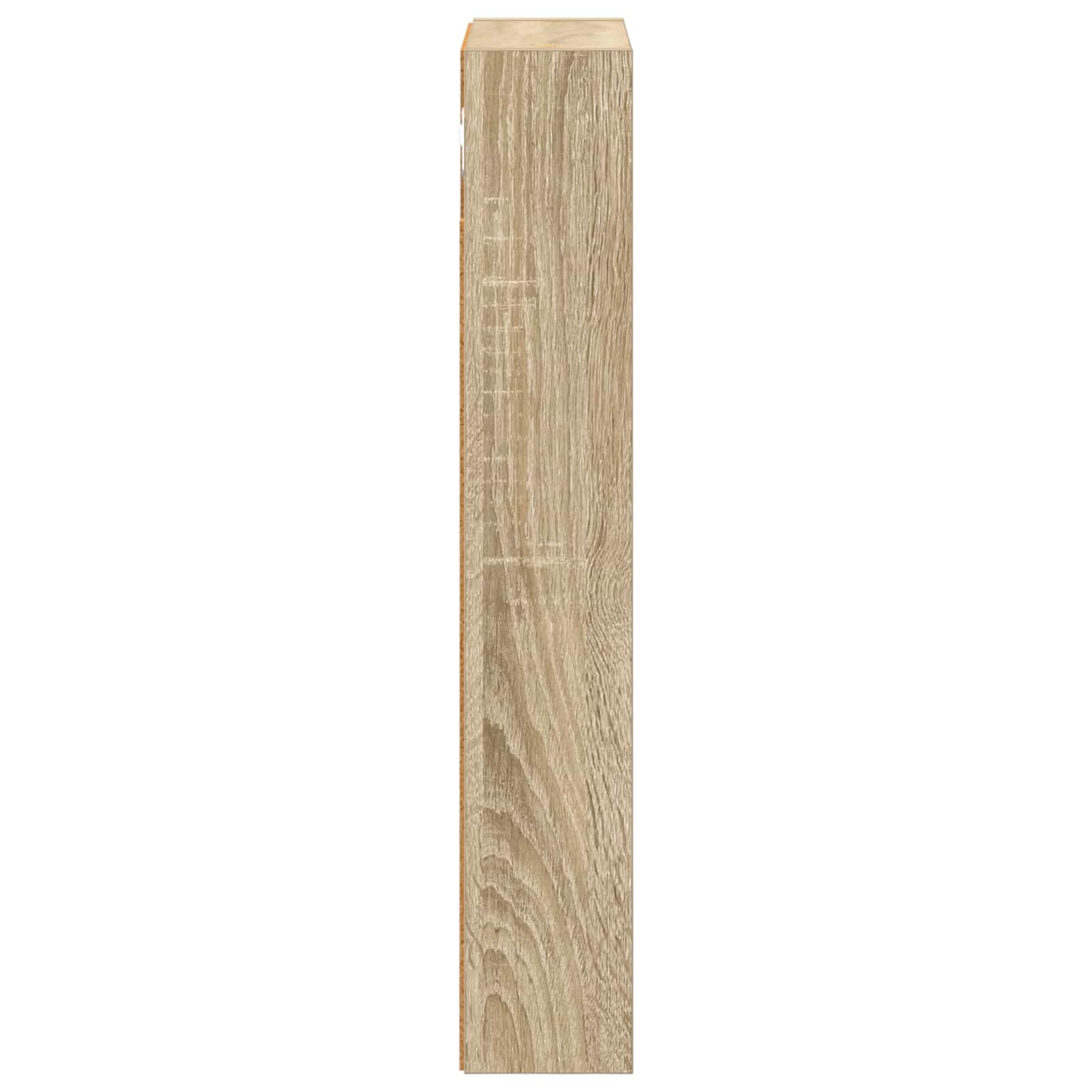 Badezimmer-Wandschrank mit Regal Sonoma-Eiche 30 x 10 x 60,5 cm