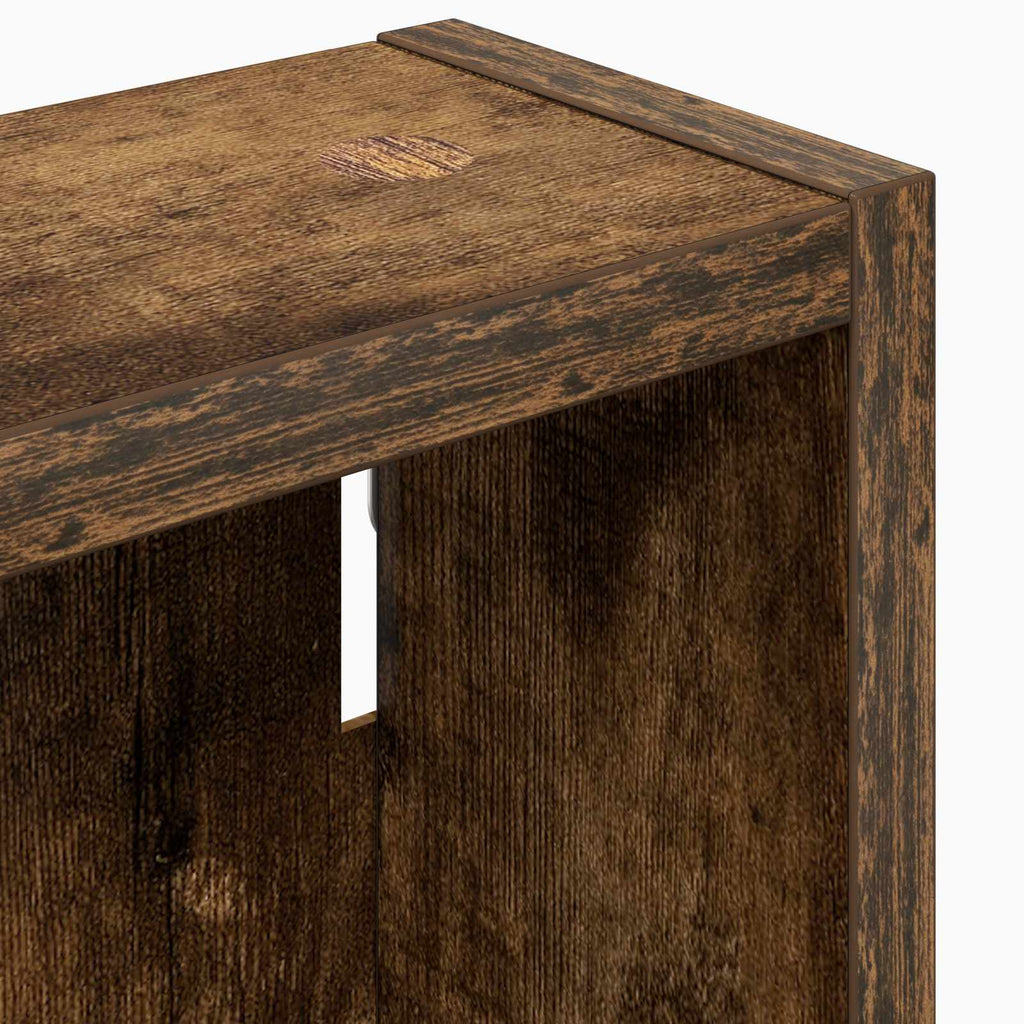 Badezimmer-Wandschrank Geräucherte Eiche 30 x 10 x 60,5 cm