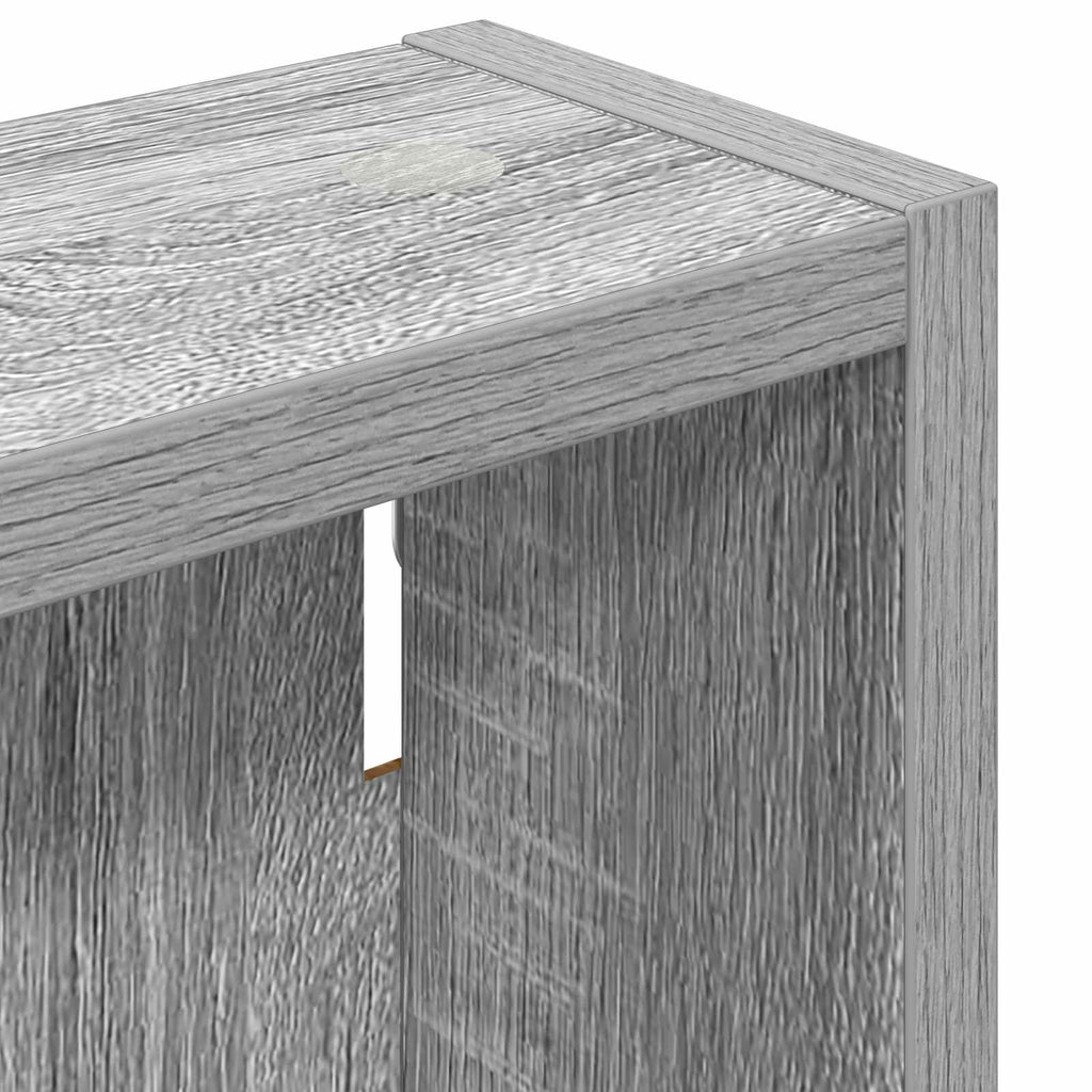 Badezimmer-Wandschrank Graues Sonoma 30 x 10 x 60,5 cm
