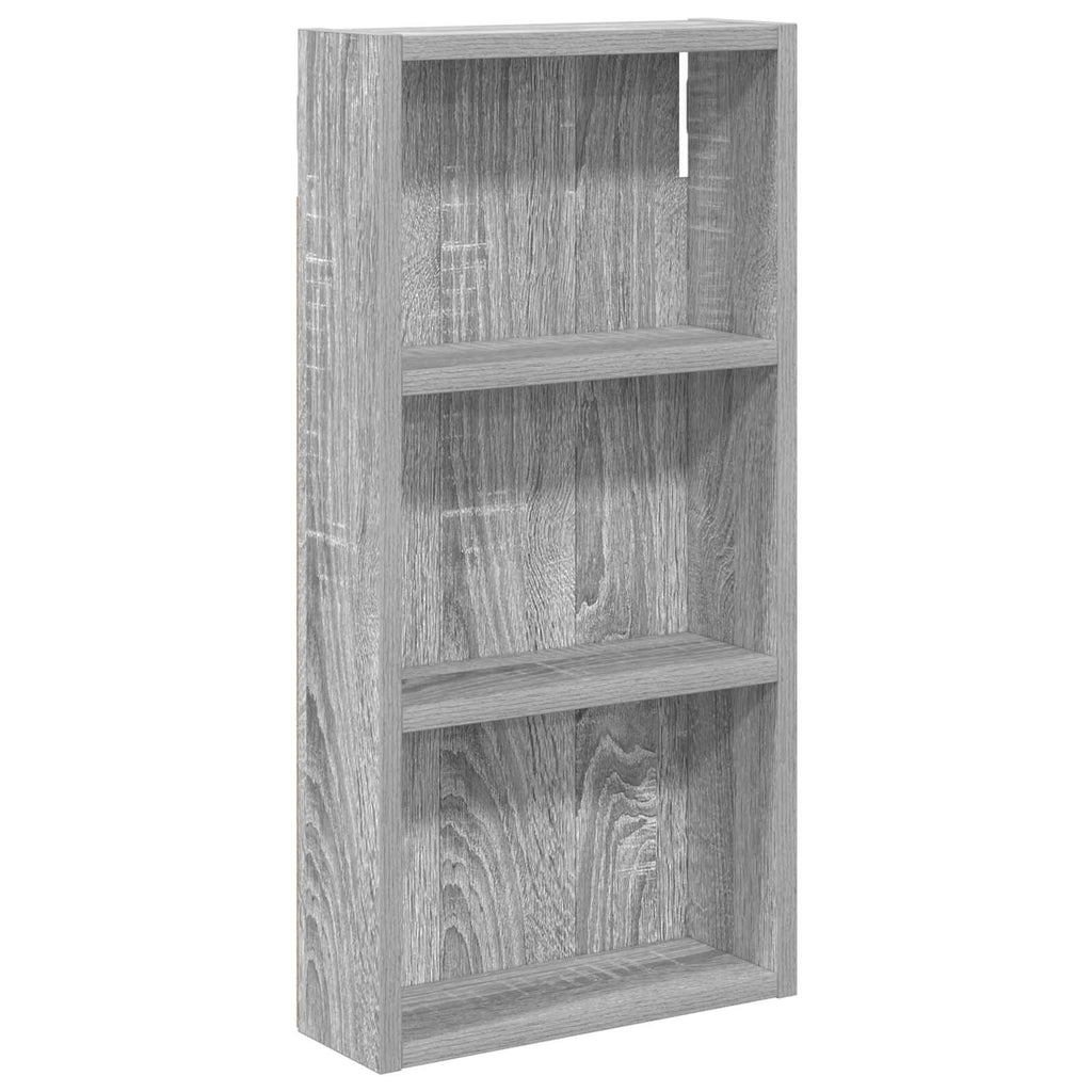 Badezimmer-Wandschrank Graues Sonoma 30 x 10 x 60,5 cm