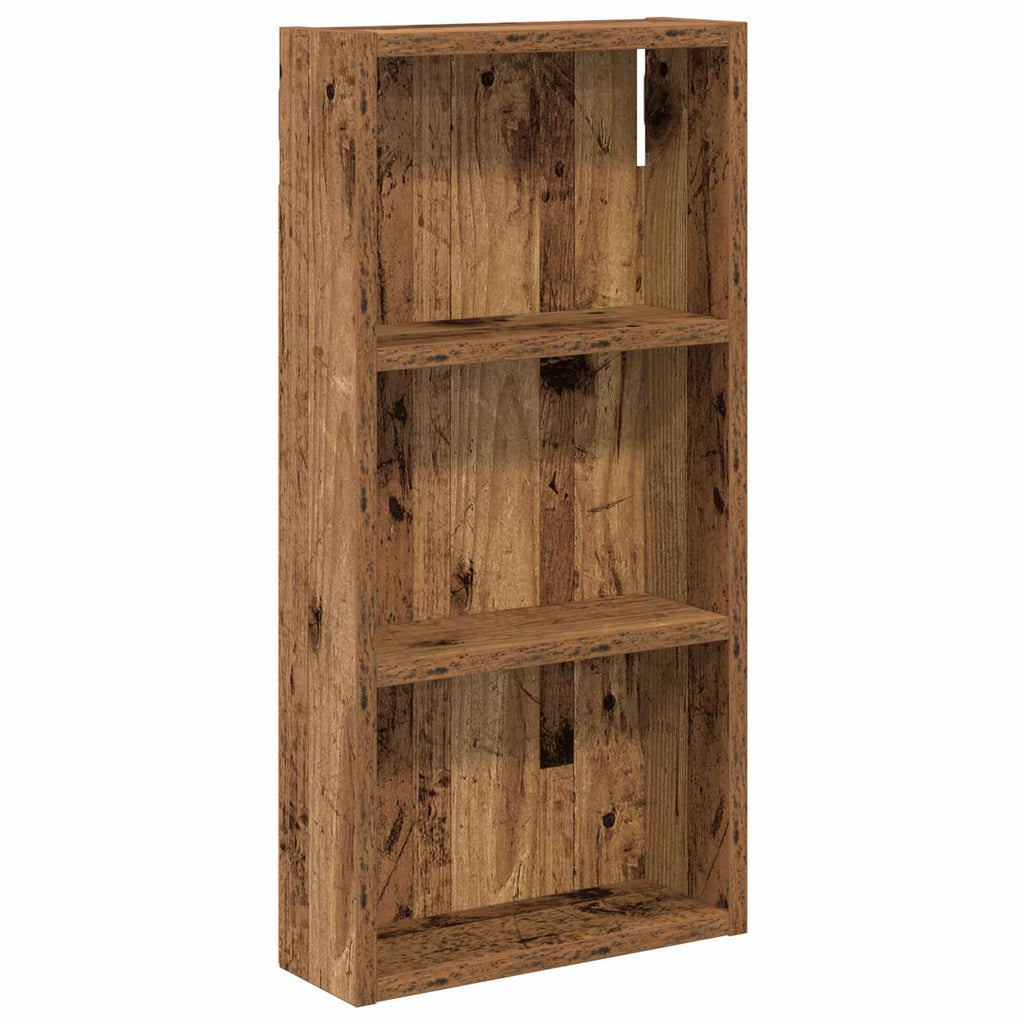 Badezimmer-Wandschrank Altholz 30 x 10 x 60,5 cm Holzwerkstoff