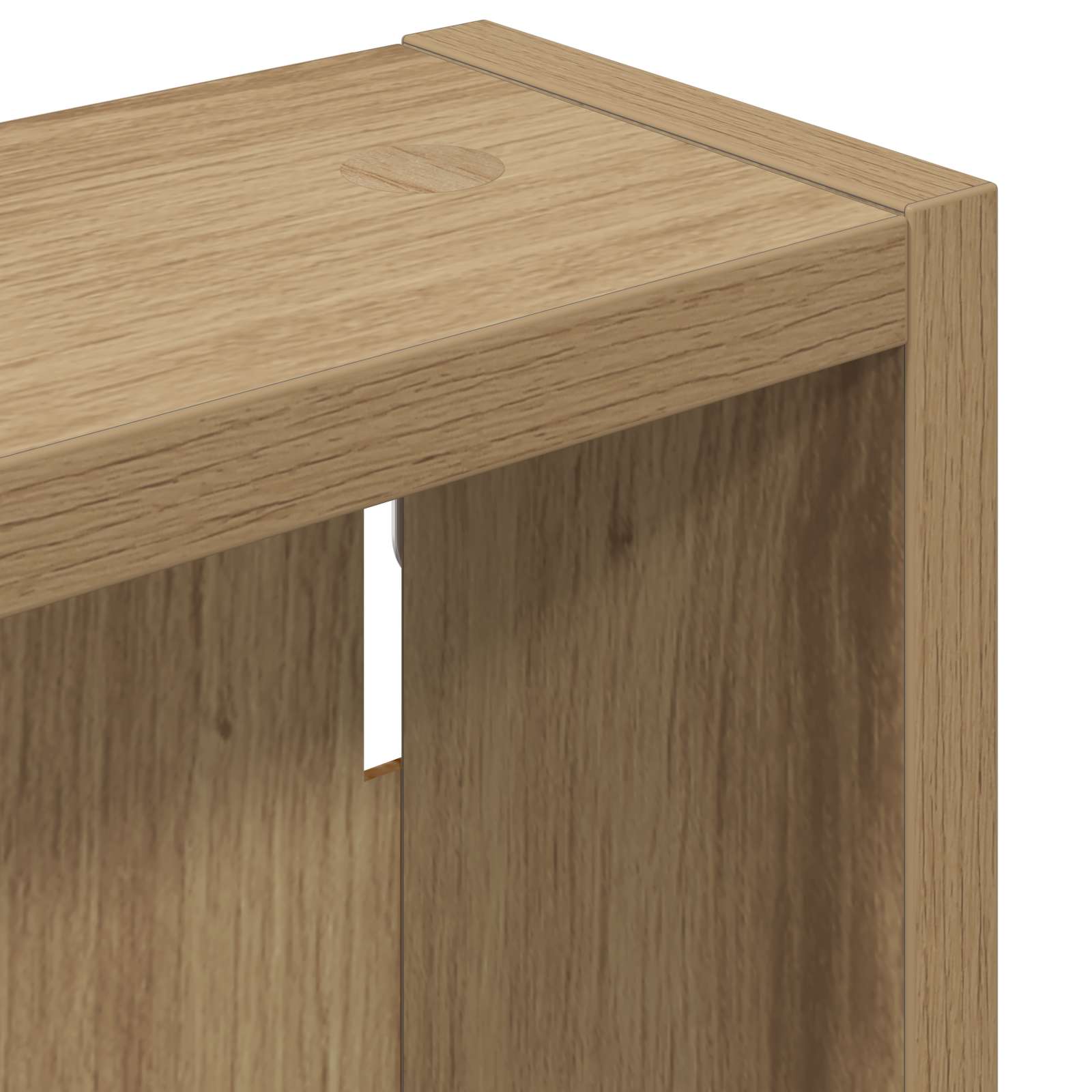 Badezimmer-Wandschrank Kunsthandwerk Eiche 30 x 10 x 60,5 cm