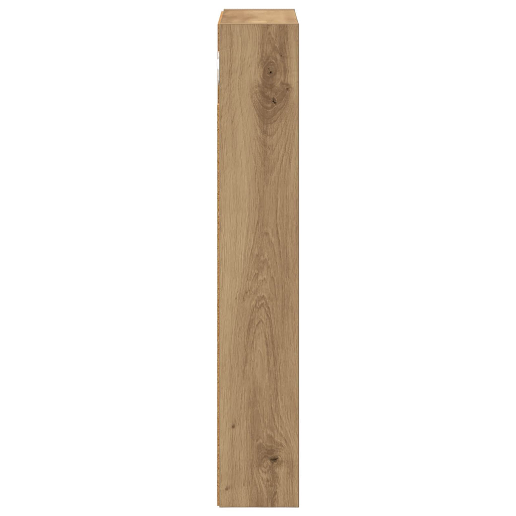 Badezimmer-Wandschrank Kunsthandwerk Eiche 30 x 10 x 60,5 cm