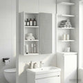 Badezimmer-Wandschrank Weiß 30 x 14 x 70 cm Holzwerkstoff