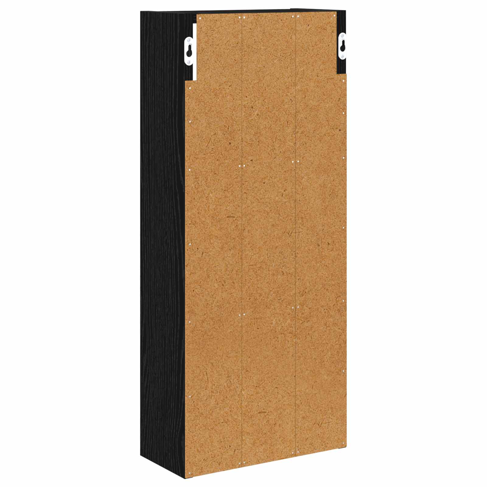 Badezimmer-Wandschrank mit Regal Schwarze Eiche 30 x 14 x 70 cm
