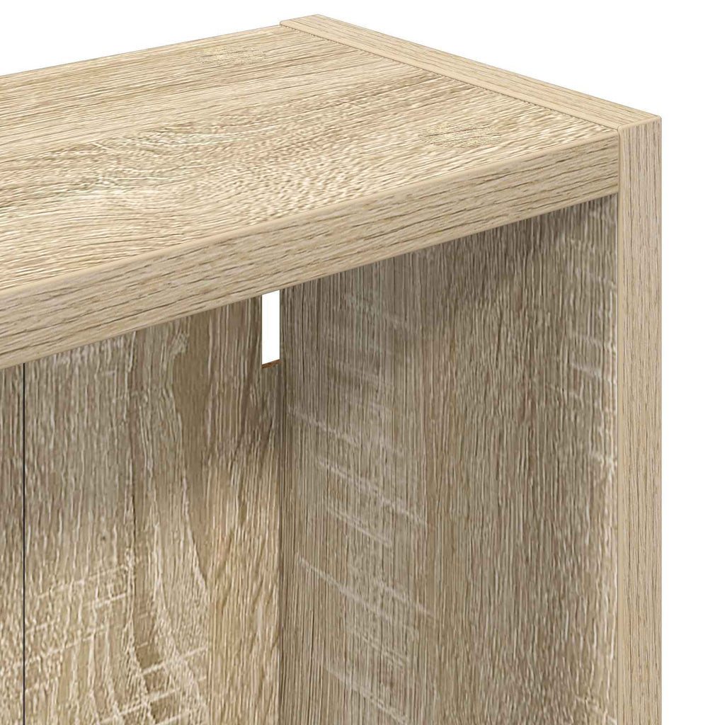 Badezimmer-Wandschrank mit Regal Sonoma-Eiche 30 x 14 x 70 cm