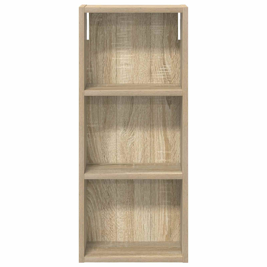 Badezimmer-Wandschrank mit Regal Sonoma-Eiche 30 x 14 x 70 cm