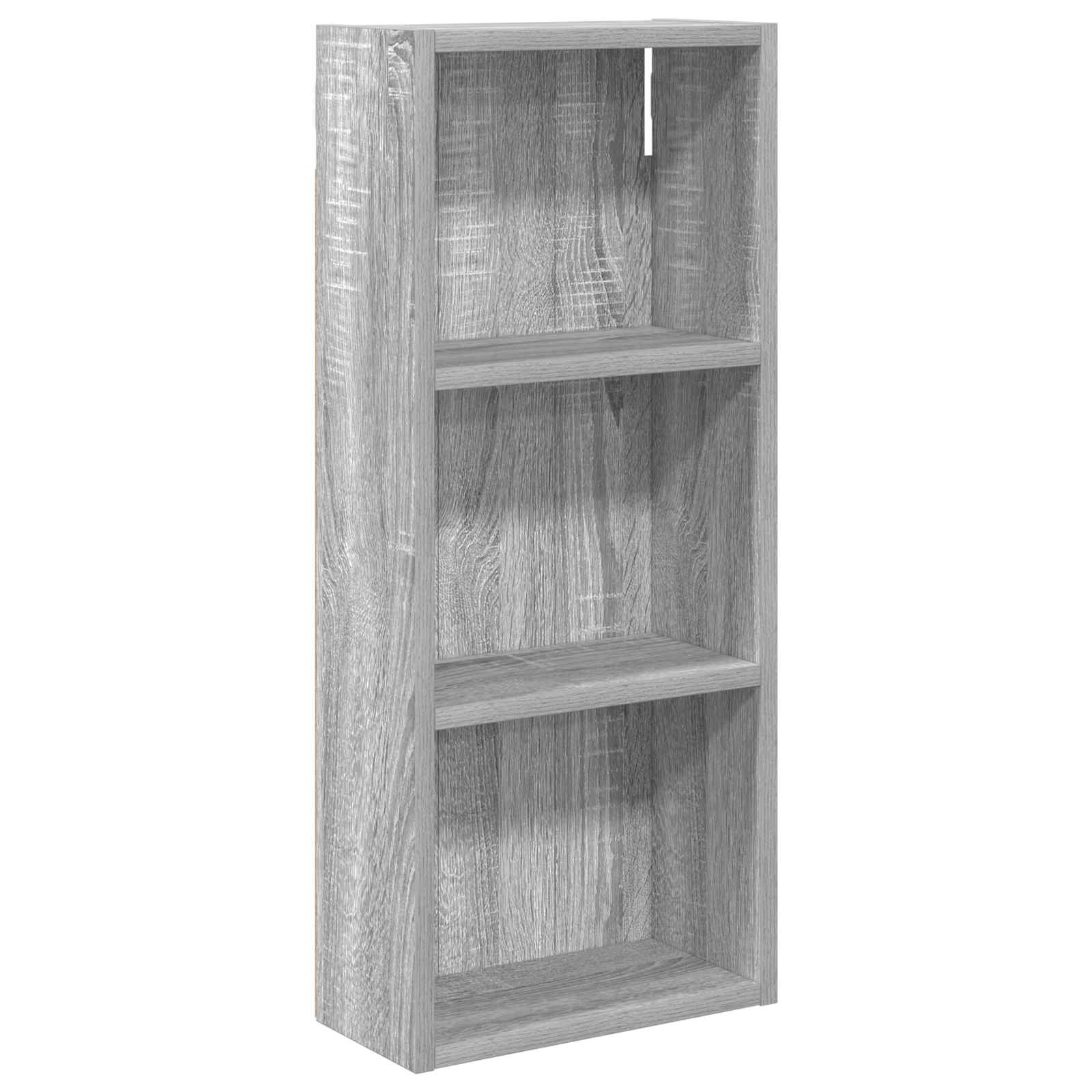 Badezimmer-Wandschrank mit Regal Graues Sonoma 30 x 14 x 70 cm
