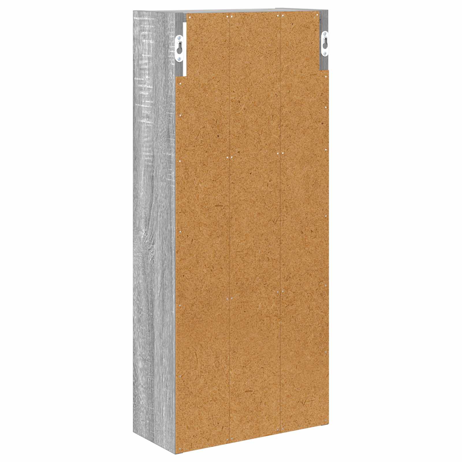 Badezimmer-Wandschrank mit Regal Graues Sonoma 30 x 14 x 70 cm