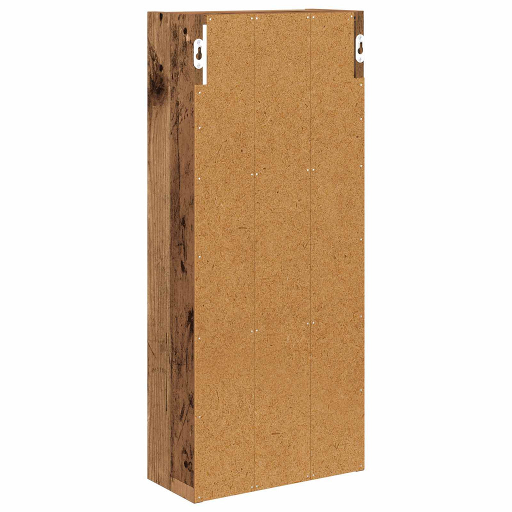 Badezimmer-Wandschrank Altholz 30 x 14 x 70 cm Holzwerkstoff