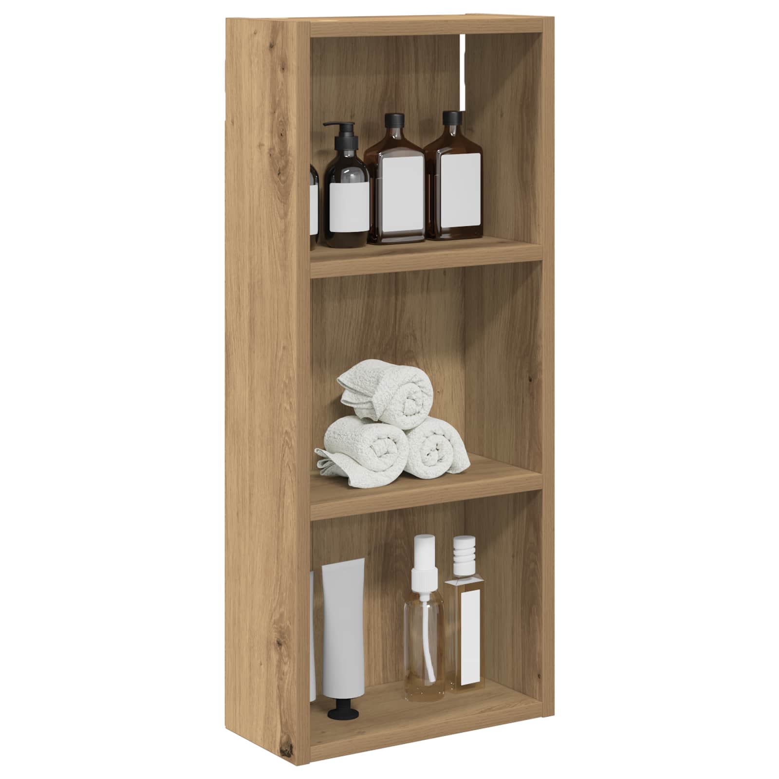 Badezimmer-Wandschrank Kunsthandwerk Eiche 30 x 14 x 70 cm