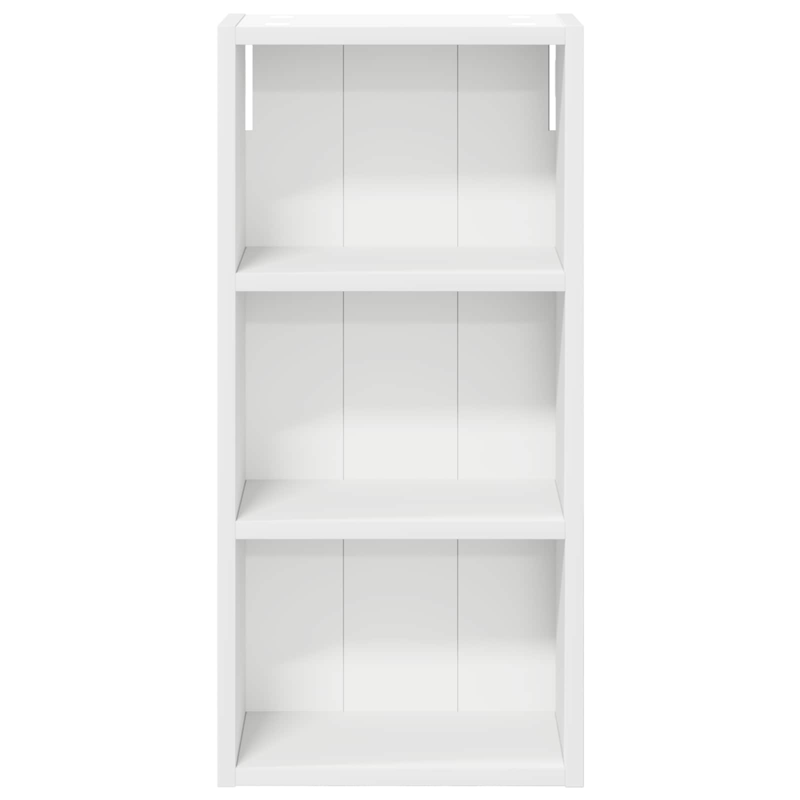 Badezimmer-Wandschrank Weiß 30 x 16 x 62,5 cm Holzwerkstoff