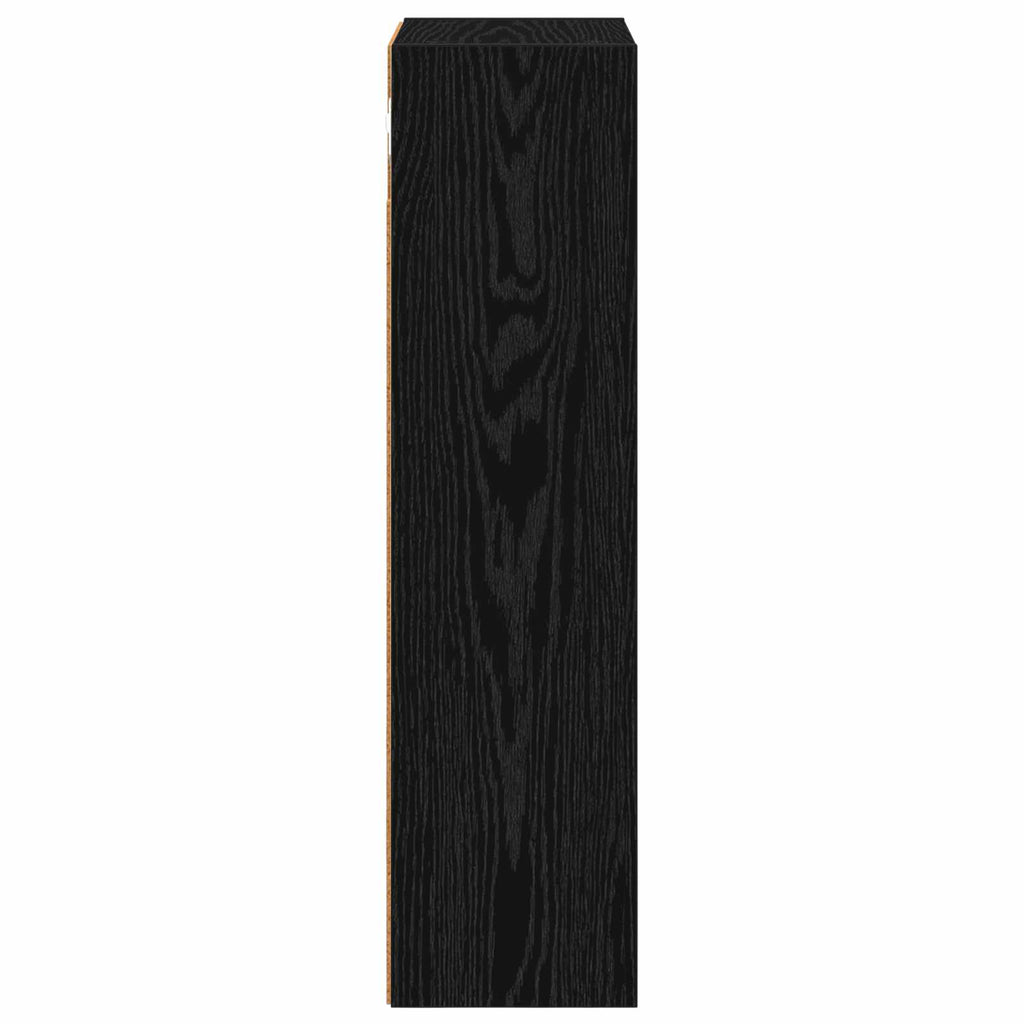 Badezimmer-Wandschrank Schwarze Eiche 30 x 16 x 62,5 cm