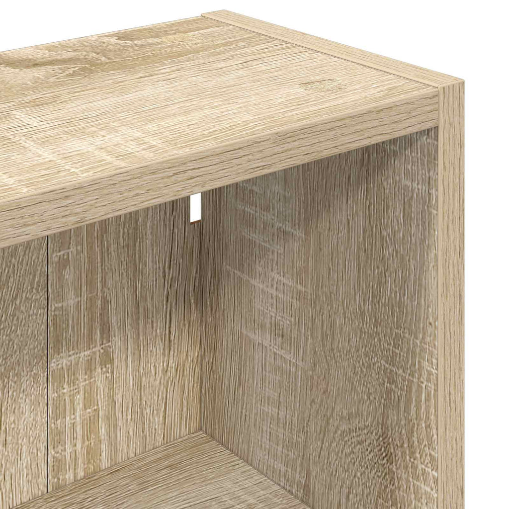 Badezimmer-Wandschrank mit Regal Sonoma-Eiche 30 x 16 x 62,5 cm