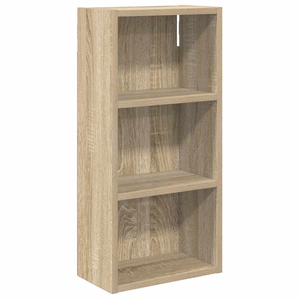 Badezimmer-Wandschrank mit Regal Sonoma-Eiche 30 x 16 x 62,5 cm