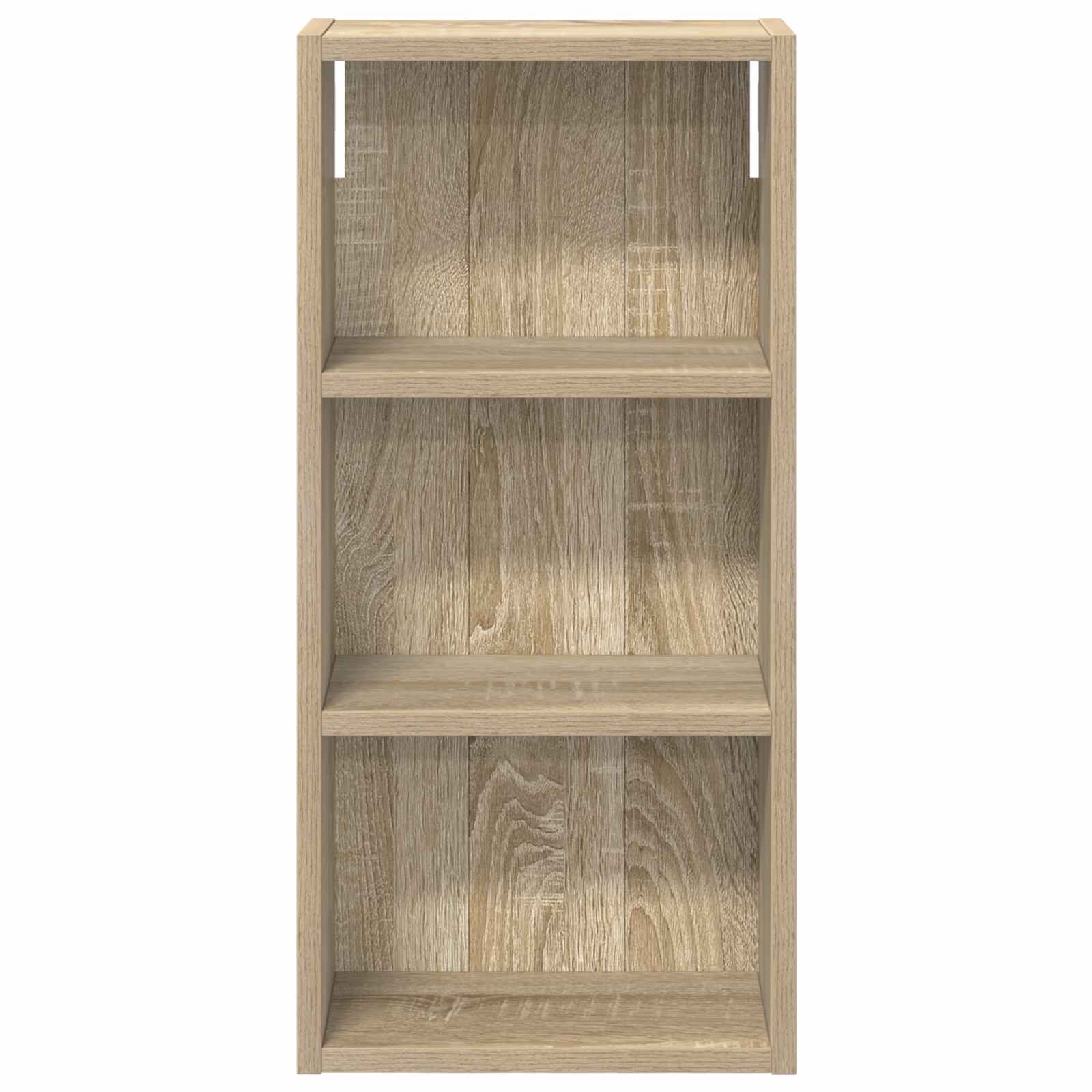 Badezimmer-Wandschrank mit Regal Sonoma-Eiche 30 x 16 x 62,5 cm