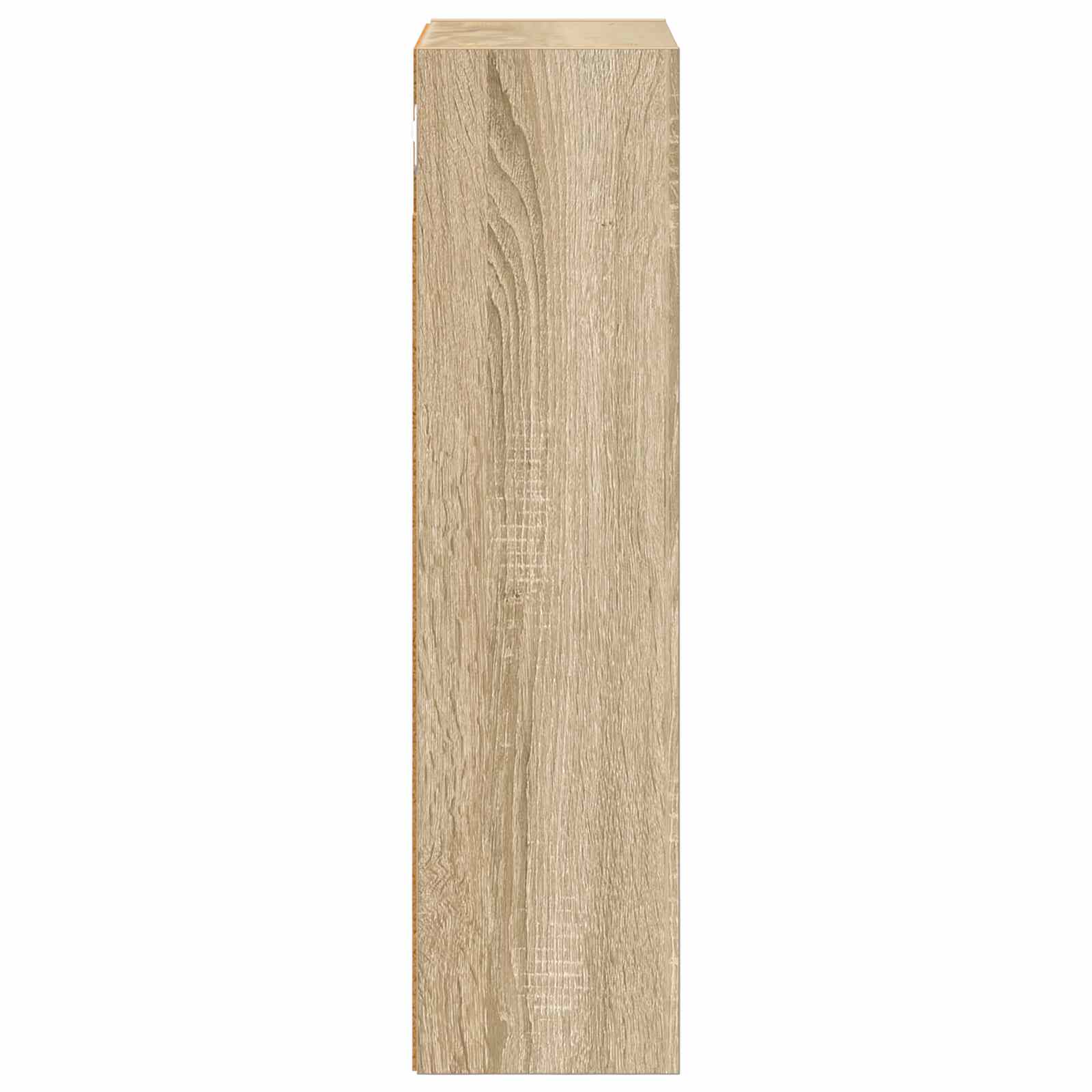 Badezimmer-Wandschrank mit Regal Sonoma-Eiche 30 x 16 x 62,5 cm